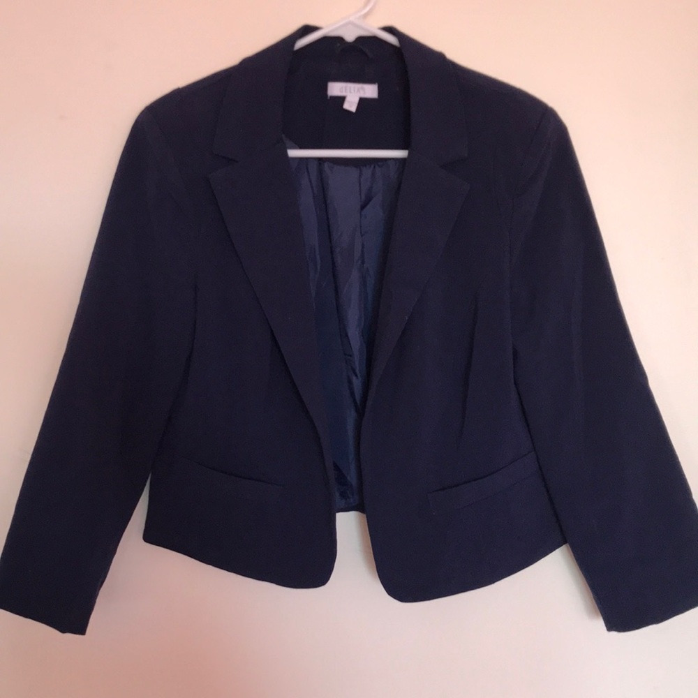Delias Navy Blazer — Machine Washable!